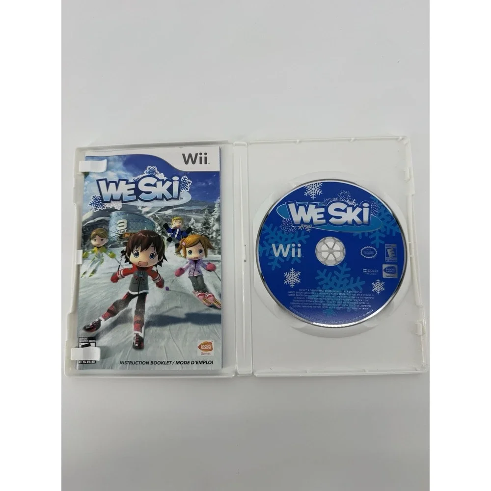 We Ski Nintendo Wii Bandai Namco Games With Manual CIB